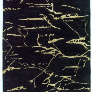Designer teppe - 243 x 155 cm - blå