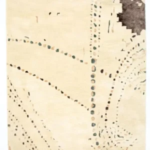 Designer teppe - 244 x 153 cm - beige