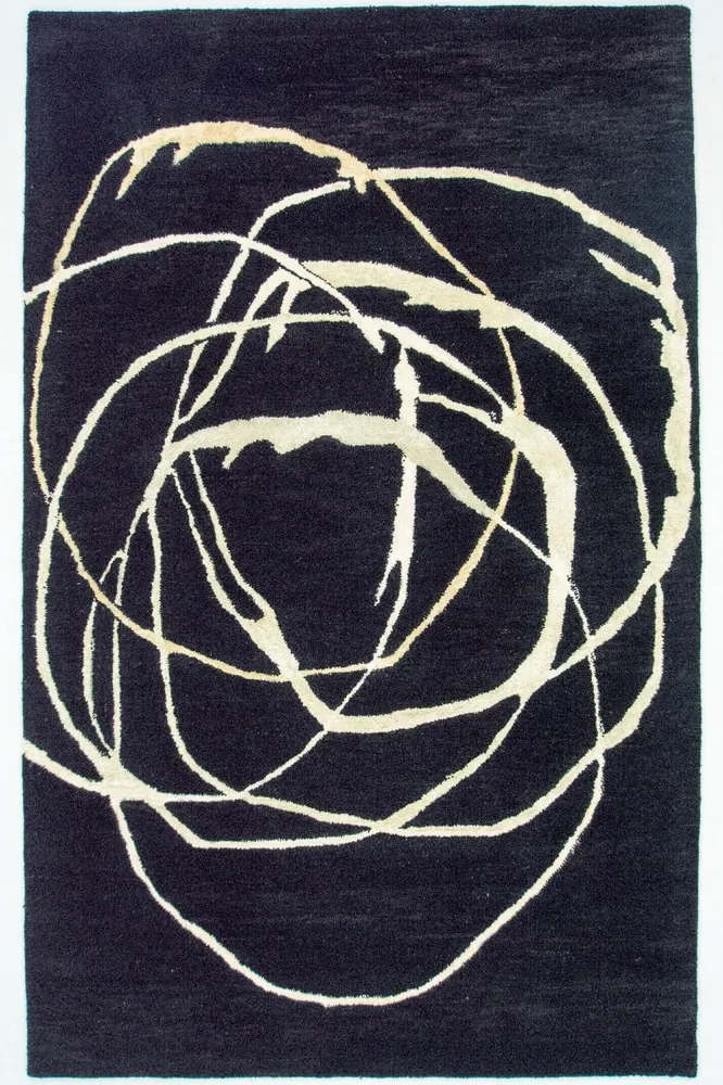 Designer teppe - 245 x 153 cm - blå