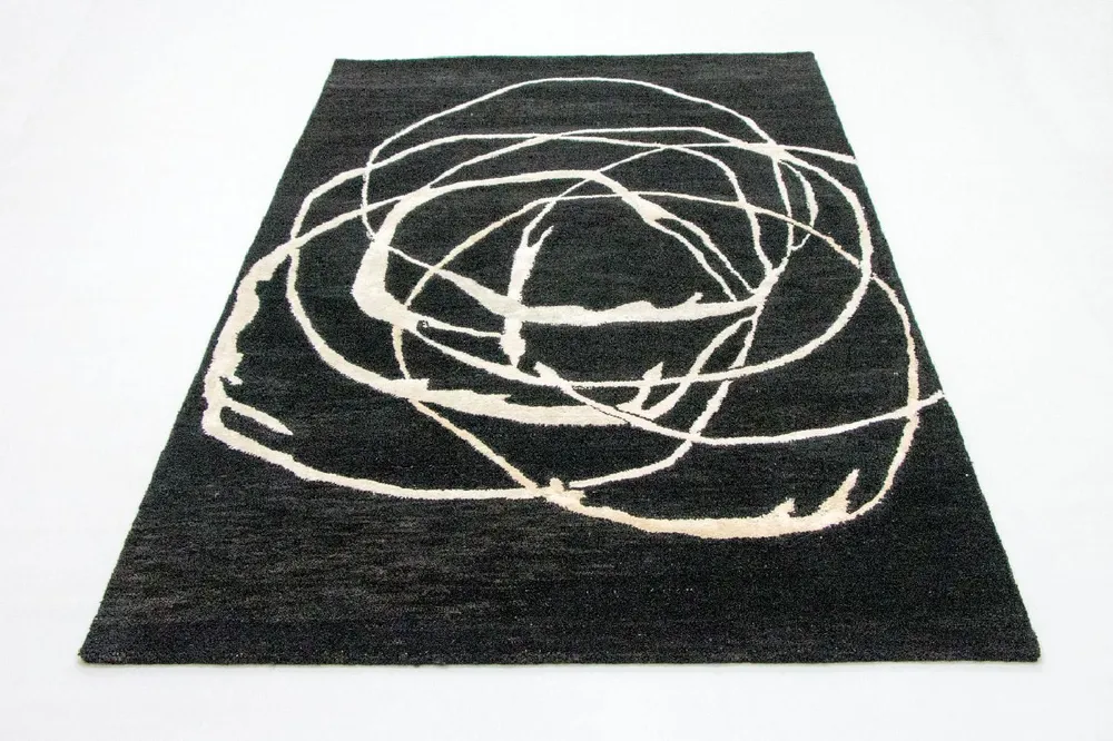 Designer teppe - 245 x 153 cm - blå