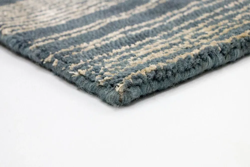 Designer teppe - 246 x 154 cm - blå