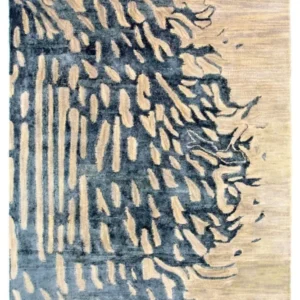 Designer teppe - 246 x 154 cm - beige