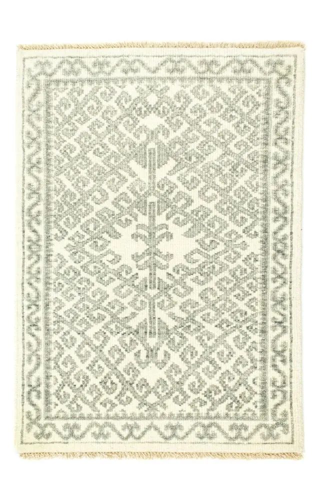 Designer teppe - 88 x 62 cm - grå