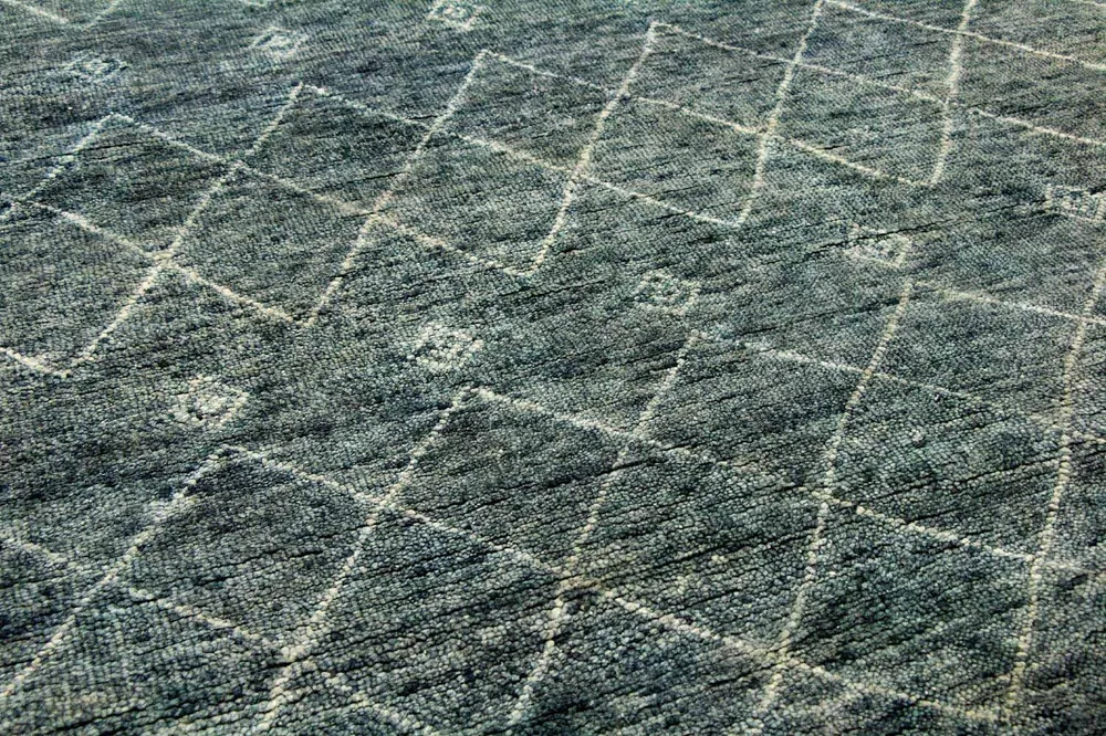 Designer teppe - 251 x 153 cm - grå