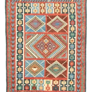 Designer teppe - 251 x 180 cm - flerfarget
