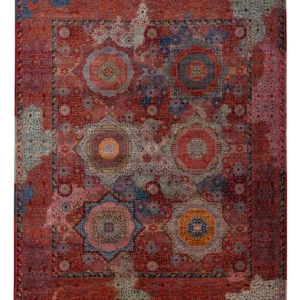 Designer teppe - 292 x 249 cm - flerfarget