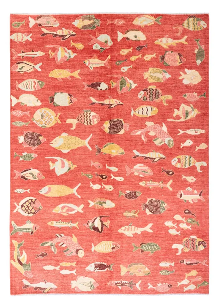 Designer teppe - 296 x 205 cm - flerfarget