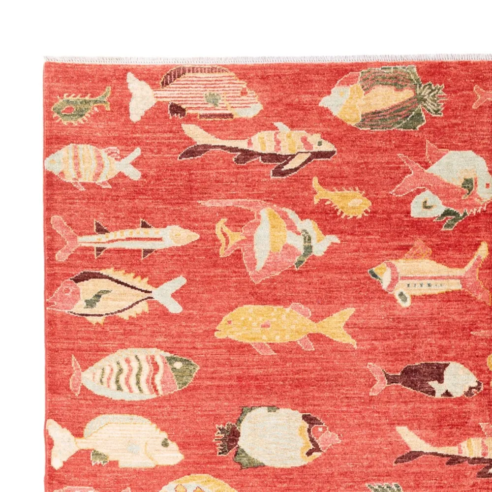 Designer teppe - 296 x 205 cm - flerfarget