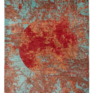 Designer teppe - 296 x 207 cm - flerfarget