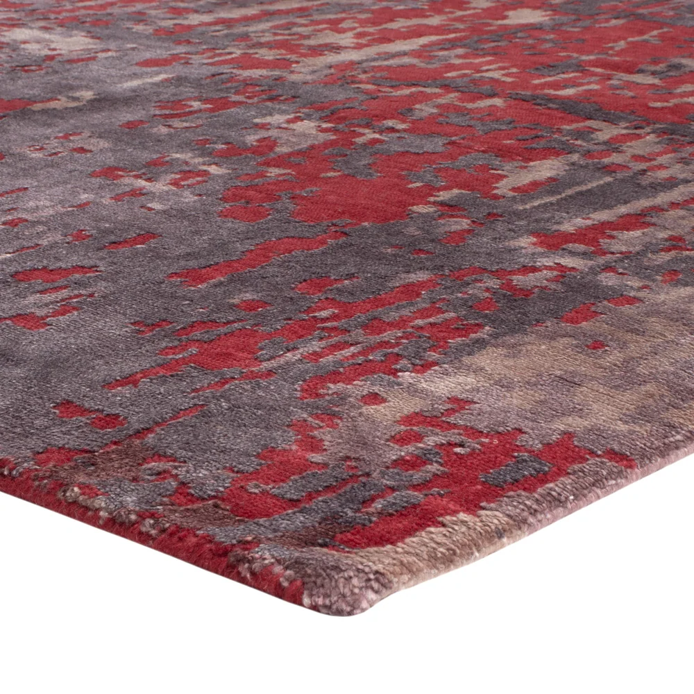 Designer teppe - 300 x 203 cm - rød