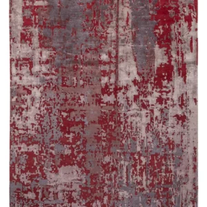 Designer teppe - 300 x 203 cm - rød
