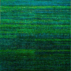 Designer teppe - 300 x 240 cm - grønn