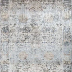Designer teppe - 300 x 240 cm - lysegrå