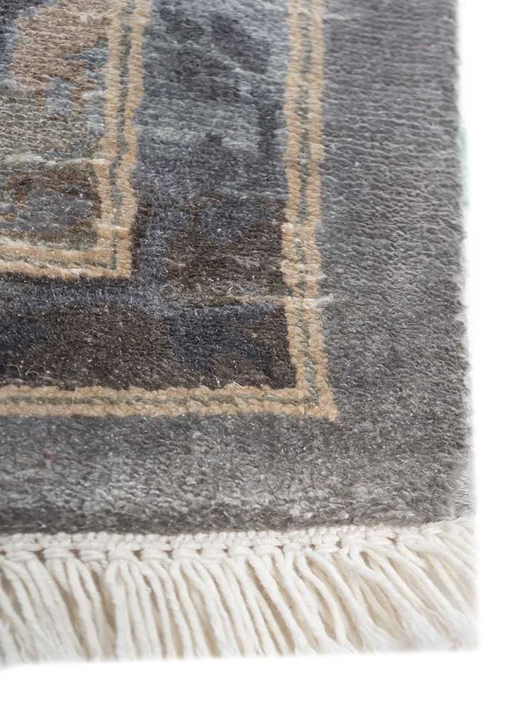 Designer teppe - 300 x 240 cm - lysegrå