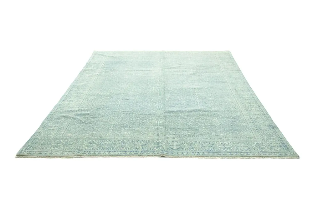 Designer teppe - 301 x 258 cm - lyseblå