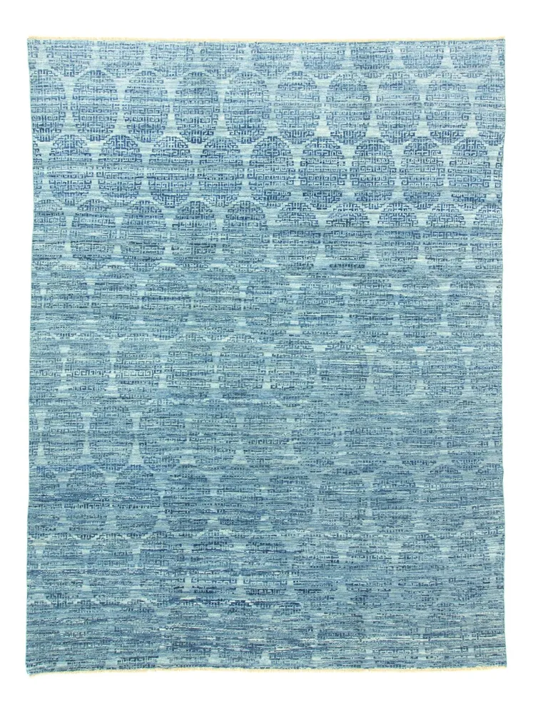 Designer teppe - 303 x 243 cm - lyseblå