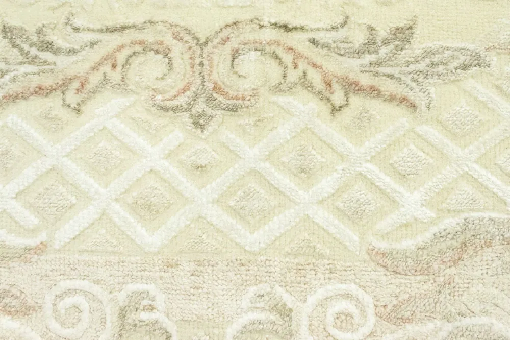 Designer teppe - 310 x 202 cm - beige
