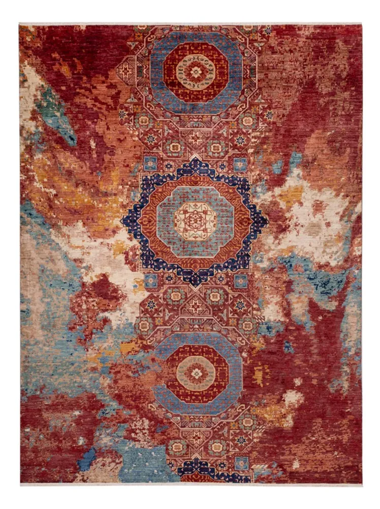 Designer teppe - 340 x 253 cm - flerfarget