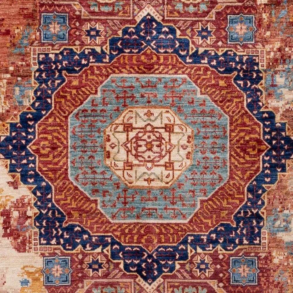 Designer teppe - 340 x 253 cm - flerfarget