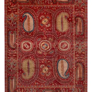 Designer teppe - 350 x 260 cm - rød