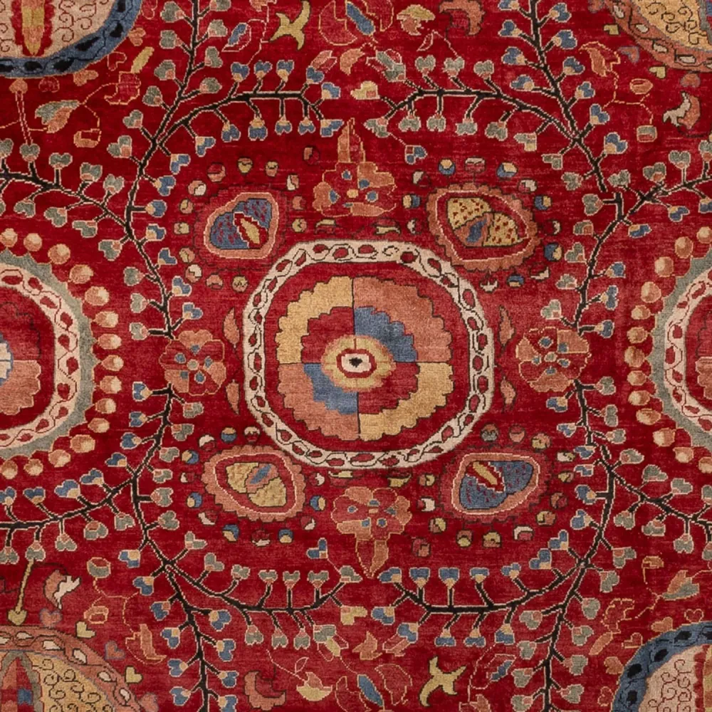Designer teppe - 350 x 260 cm - rød