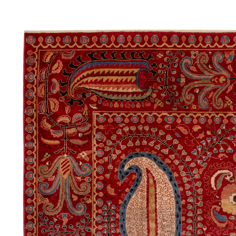 Designer teppe - 350 x 260 cm - rød