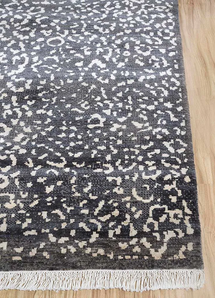 Designer teppe - 90 x 60 cm - grå
