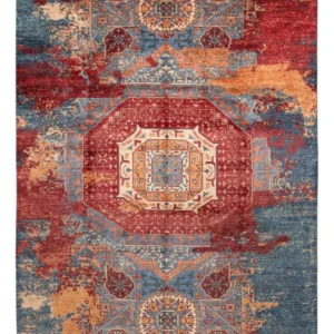 Designer teppe - 385 x 304 cm - flerfarget