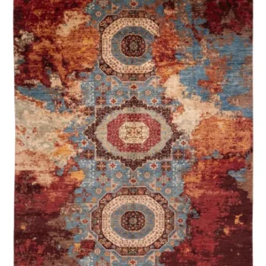 Designer teppe - 386 x 294 cm - flerfarget