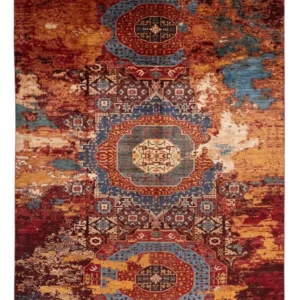 Designer teppe - 396 x 303 cm - flerfarget