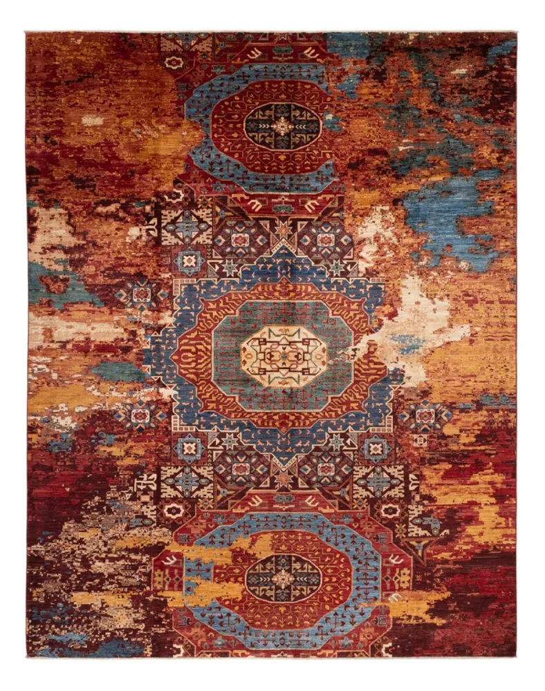 Designer teppe - 396 x 303 cm - flerfarget