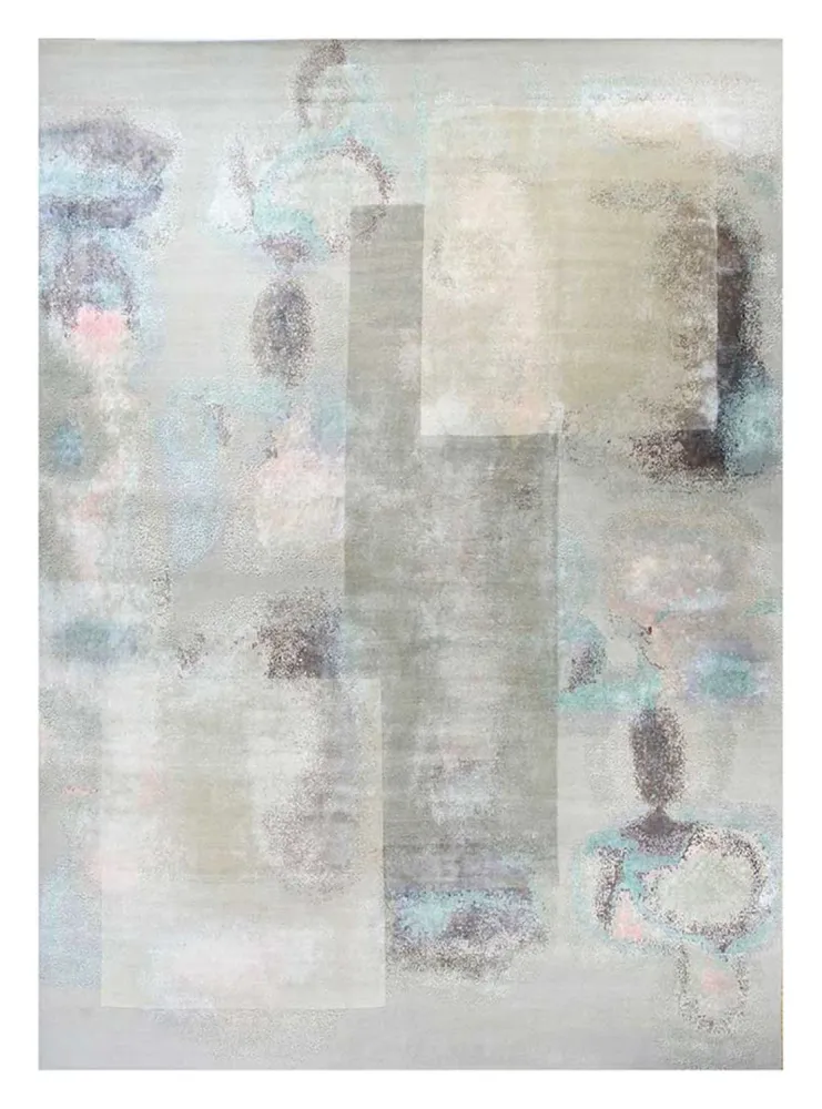 Designer teppe - 450 x 360 cm - beige