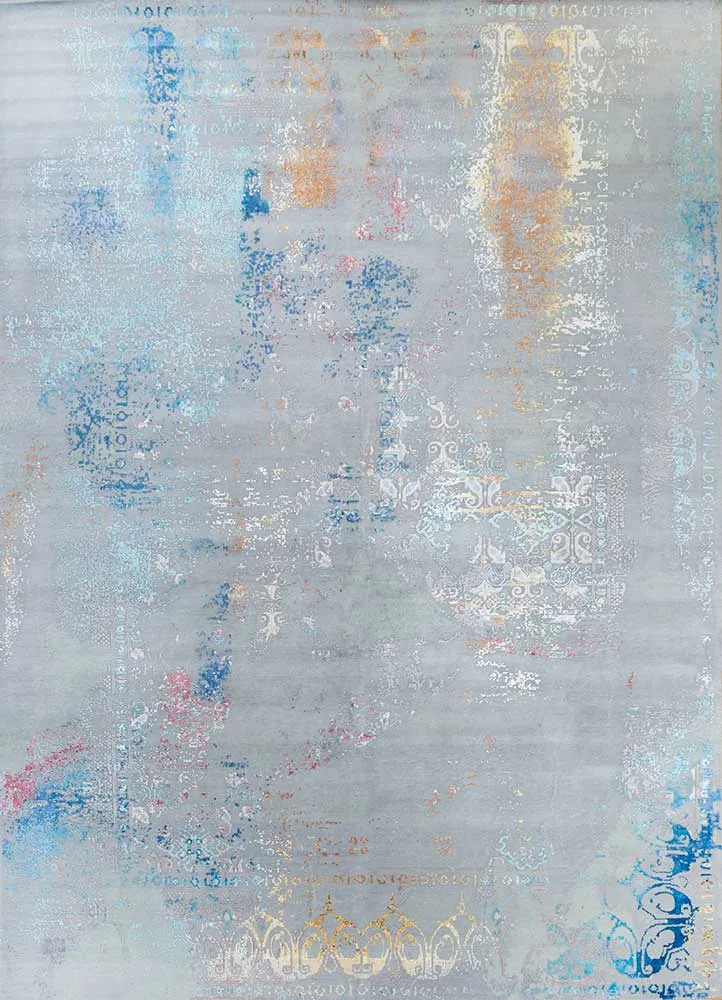 Designer teppe - 450 x 360 cm - flerfarget