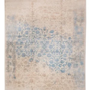 Designer teppe - 456 x 337 cm - lyseblå