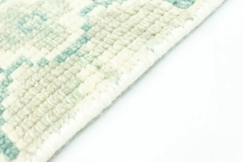 Designer teppe - 95 x 62 cm - lyseblå