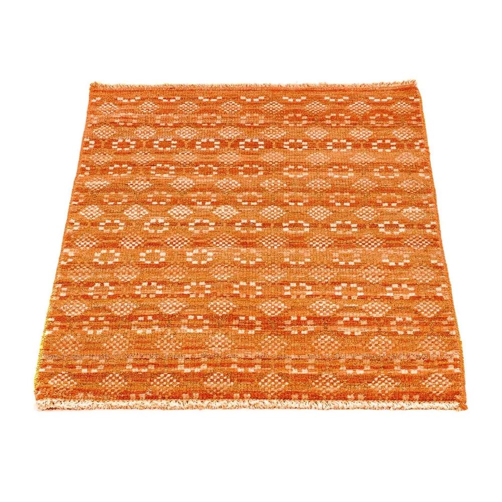 Designer teppe - 92 x 62 cm - oransje
