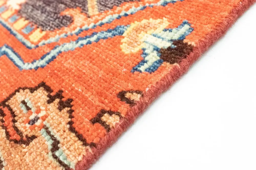 Designer teppe - 94 x 78 cm - oransje