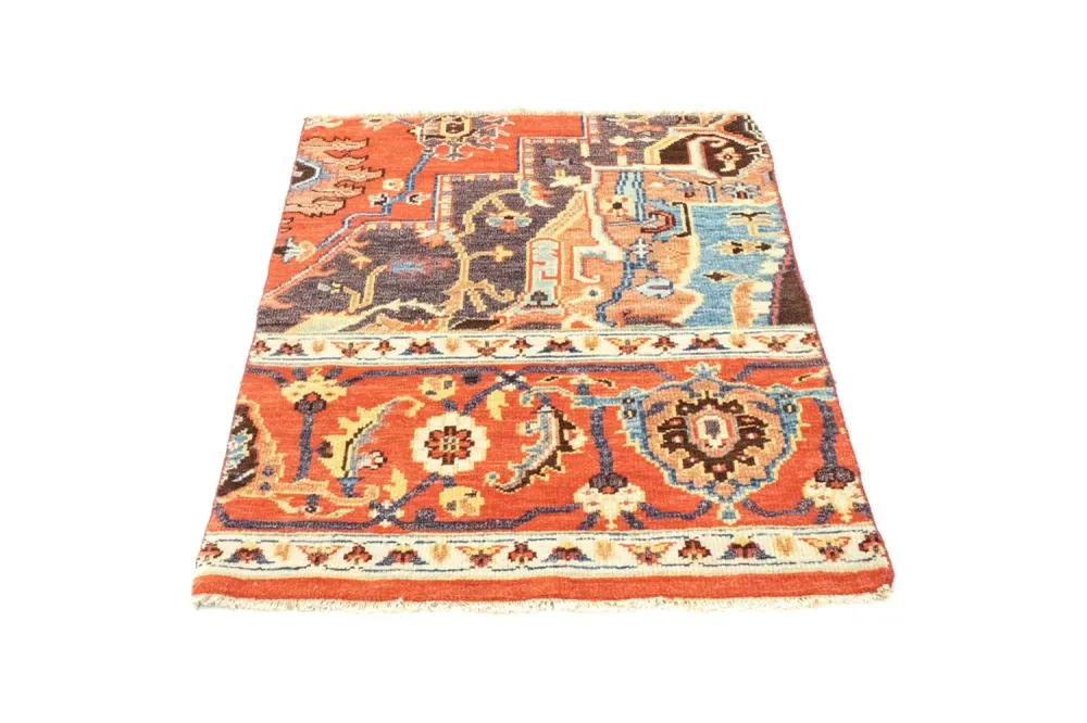Designer teppe - 94 x 78 cm - oransje