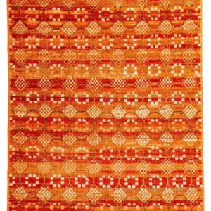 Designer teppe - 92 x 62 cm - oransje