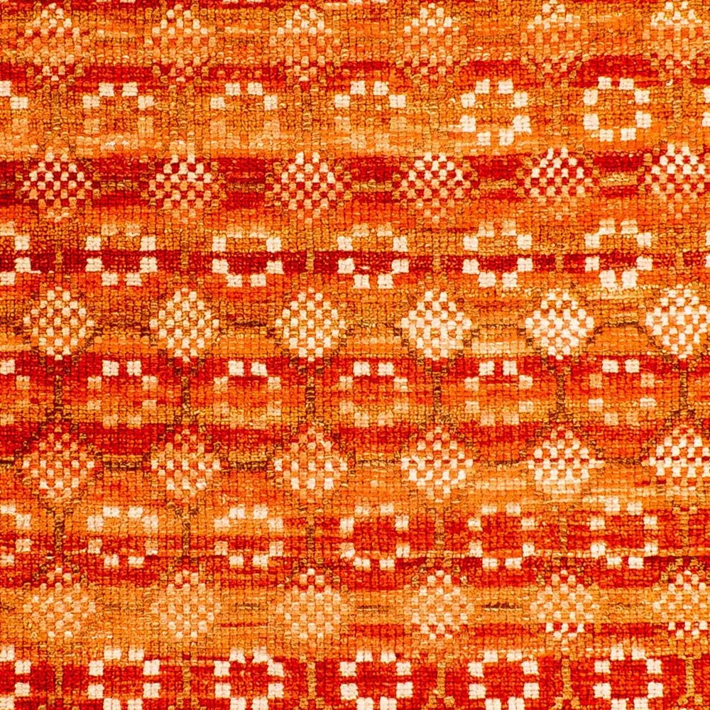 Designer teppe - 92 x 62 cm - oransje