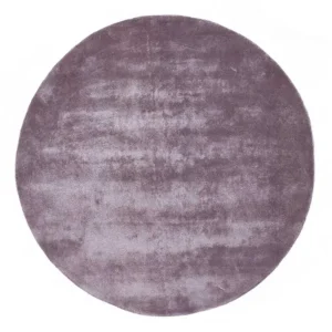 Designer teppe rundt - 180 x 180 cm - lilla