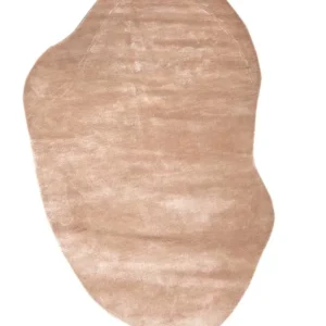Designer teppe spesiell form - 225 x 150 cm - oransje