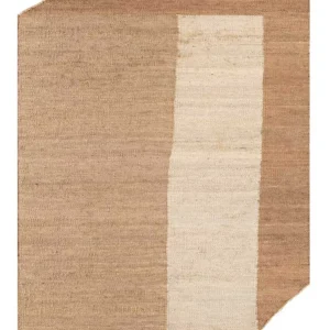 Designer teppe spesiell form - 270 x 180 cm - mørk beige