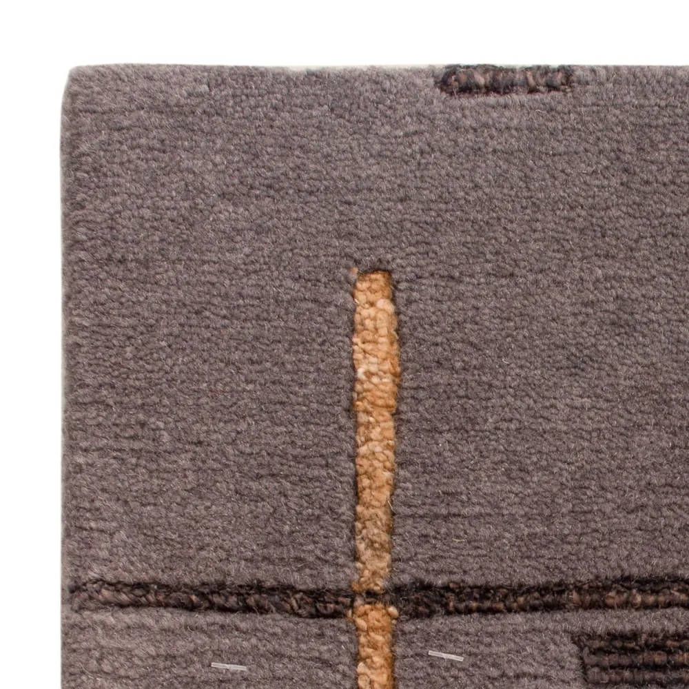 Designer teppe square - 30 x 30 cm - grå