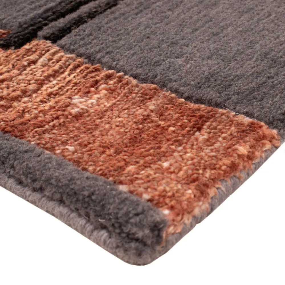 Designer teppe square - 30 x 30 cm - grå
