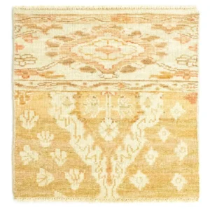 Designer teppe square - 60 x 58 cm - beige
