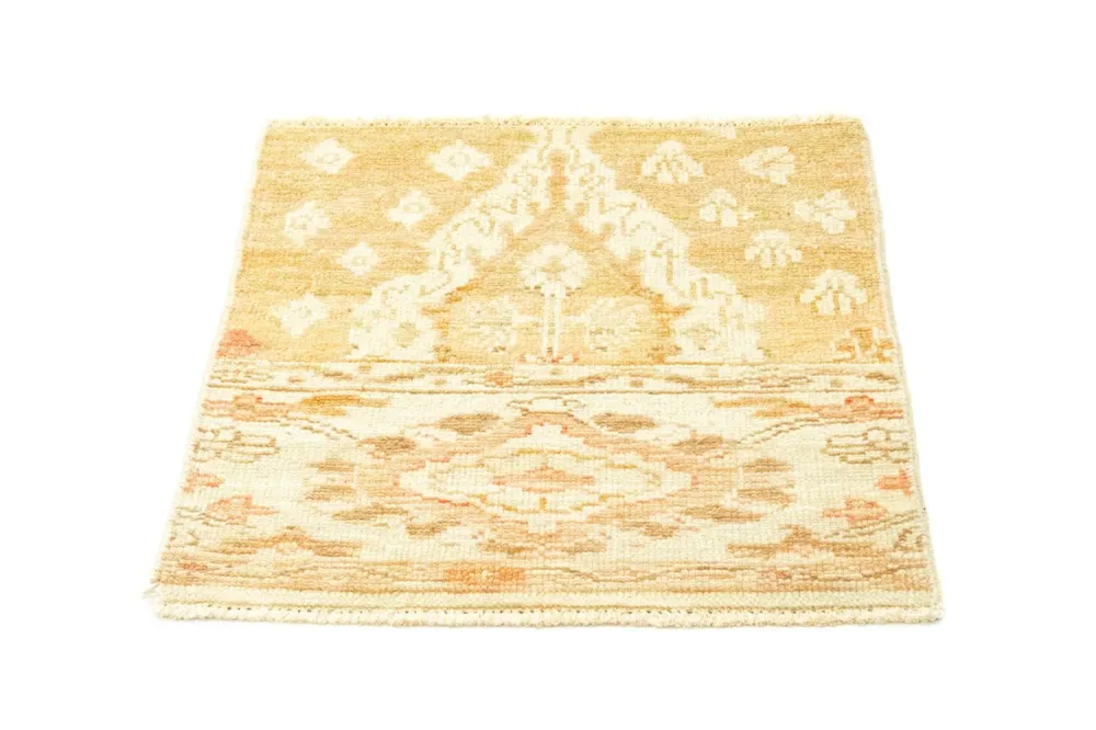 Designer teppe square - 60 x 58 cm - beige