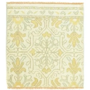Designer teppe square - 63 x 60 cm - beige