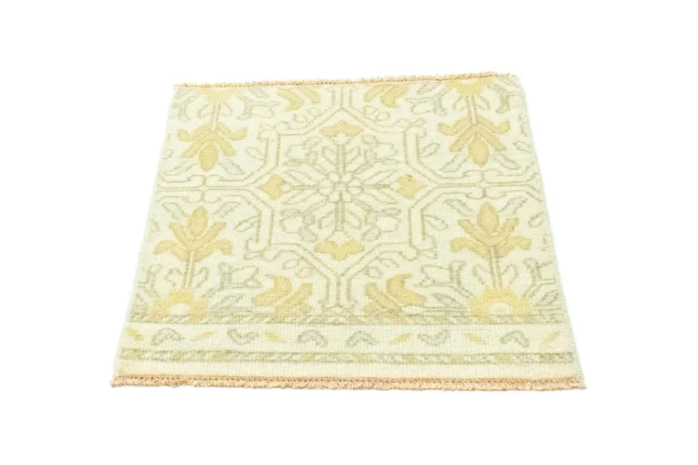 Designer teppe square - 63 x 60 cm - beige