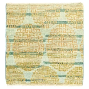 Designer teppe square - 61 x 59 cm - gull